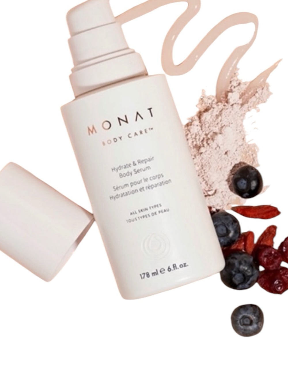 NEW & SEALED MONAT BODY CARE-  Hydrate & Repair Body Serum